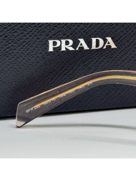 Prada PR26ZS 19Q10D Pink Brown Women Sunglasses Authentic NEW